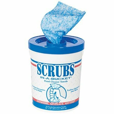 BSC PREFERRED Scrubs In-a-Bucket Hand Cleaner Towels, 6PK S-7718